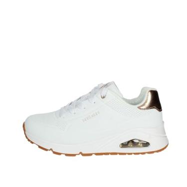 Imagem de Skechers Unissex infantil Uno Gen1 - Shimmer Away, Branco, 13.5 Little Kid