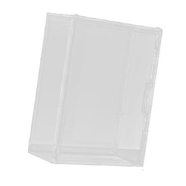 Imagem de WeiLaiKeQi Organizador de mesa para exibição de bonecos de ação, caixa de armazenamento transparente para armários de mesa versáteis para mini bonecos, loja de, Sem Divisor