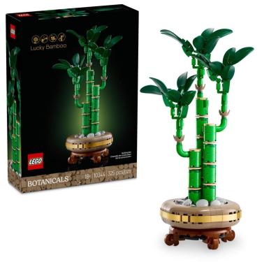 Imagem de Conjunto de construção LEGO Botanicals Lucky Bamboo 10344 com 325 peças