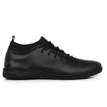 Imagem de Chuteira Futsal Botinha Preto All Black Aviation7-Masculino