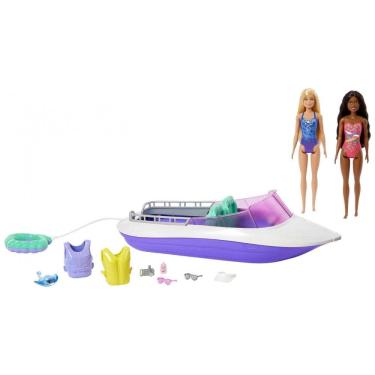 Imagem de Boneca Barbie Sereia e Brooklyn com Barco e Acessórios,