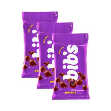 Imagem de Kit 3 Confeito de Passas Bibs 40g - Neugebauer