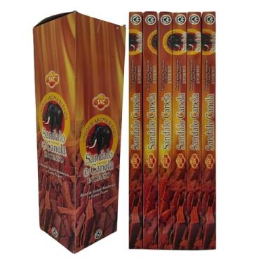 Imagem de Incenso Indiano Sac Sândalo e Canela - Riqueza e Proteção 6 Caixas