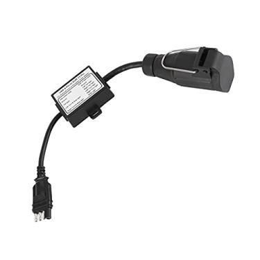 Imagem de Adaptador de Fiação do Reboque, Plugue Plano de 4 Pinos Dos EUA para Conversor de Conector de 13 Pinos da UE para Caravana, Reboque de Barco, Portadores de Bicicleta Com Capa de