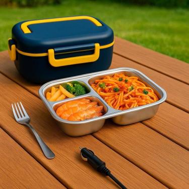 Imagem de Marmita Elétrica Trabalho Aquecedor Bivolt Casa