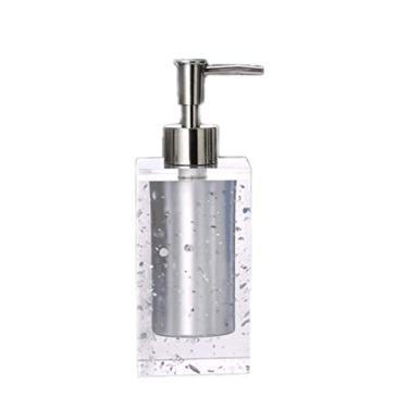 Imagem de Dispensadores de sabonete, dispensador de sabão de bancada de vidro, dispensador de loção de pressão, grande capacidade, muitos estilos estão disponíveis 190 g 209 g dispensador de sabão bomba