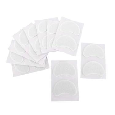 Imagem de Almofadas de feltro para antepé Almofadas adesivas profissionais para amortecimento de pés reduzem o atrito e evitam calosidades para corrida, dança, sapatos esportivos, botas, (Branca)