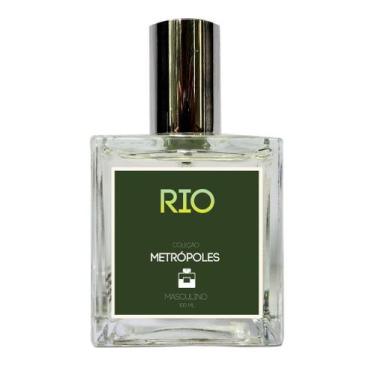 Imagem de Perfume Masculino Rio 100Ml - Coleção Metrópoles - Essência Do Brasil
