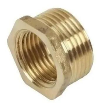 Imagem de Bucha De Redução Em Metal 1/2 X 3/4 Latão Amarelo Torneira - Modelar