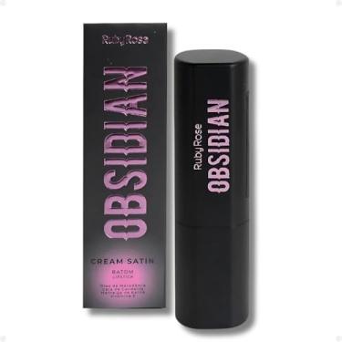 Imagem de Batom em bala cremoso Cream Satin - linha Obsidian - Ruby Rose (OCS06)