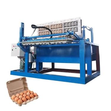 Imagem de Máquina de moldagem de celulose para embalagem, 1000 peças/hora de saída de polpa para ovos, máquina de produção de papelão reciclado para pequenas empresas, fornecedores de embalagens locais