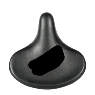 Imagem de Selim ergonômico de bicicleta de bumbum grande, almofada grossa e larga, confortável, respirável, adequado para ciclismo, assento e bicicleta de estrada (modelo 123)