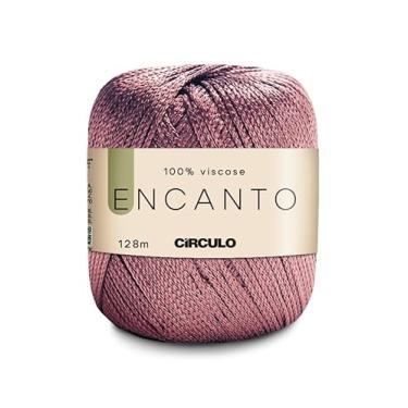 Imagem de Fio Encanto Linha Novelo Circulo 100% Viscose - 128m - 100g (Camafeu)