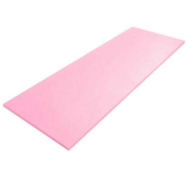 Imagem de Amylove Espuma de poliuretano 1/10.2 cm x 61.0 cm x 182.9 cm almofada de alta densidade folha de espuma para substituição de assento projetos faça você mesmo cadeiras cabeceiras sofás casa (rosa)