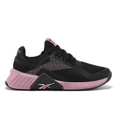 Imagem de Reebok Tênis feminino Flip Charge, Preto/Rosa empoeirado, 40
