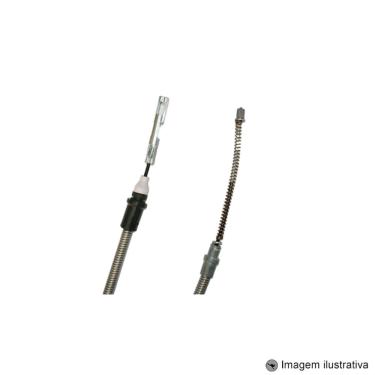 Imagem de Cabo de Freio Apollo Traseiro Direito 1.8 89 ... 92 Escort Traseiro Direito 1.8 Verona Traseiro Direito 1.8 1378mm