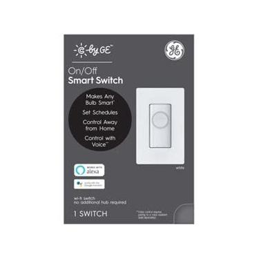 Imagem de Interruptor de botão inteligente GE Lighting 93105002 C-Start, liga/desliga - Quantidade 3