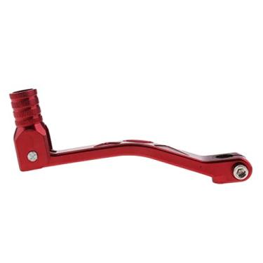Imagem de Mqetly Alavanca de Câmbio Usinada CEC para Motocross, 15 Cm / 5,91 Polegadas de Comprimento, Vermelho