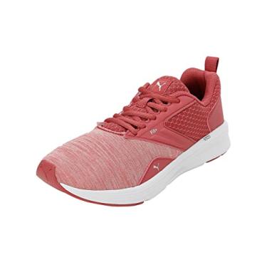 Imagem de PUMA Tênis de corrida feminino, Poeira rosa corajosa, Puma branca, prata, 39 BR