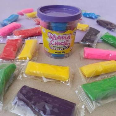 Imagem de Brinquedo Massinha Chiclé Goma de Amassar Super Elástica 90g - Art Kid