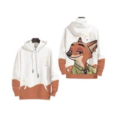 Imagem de Moletom Feminino Com Estampa 3D Judy Hopps, Manga Comprida, Streetwear