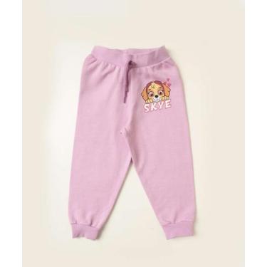 Imagem de Calça Infantil Moletom Skye Patrulha Canina Tam 1 a 4-95070, Lilás, 2