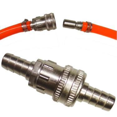 Imagem de Emenda para Mangueira de Jardim Engate Rápido 1/2 Metal Cromado - 3MAJ