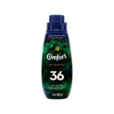 Imagem de Amaciante roupa comfort concentrado 500ml  segredos 36, 36, 500ml
