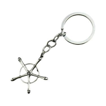 Imagem de Chaveiro Máscara Ulquiorra Cifer Do Anime Bleach, Pingente Máscaras Qu