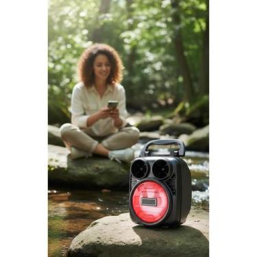 Imagem de Caixa Som Bluetooth FM USB: Som Potente e Livre! - Congratulations Sto