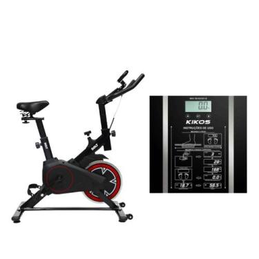 Imagem de Kit Fitness Bicicleta Spinning Bolt F1 até 100kg Com Balança Bioimpedâ