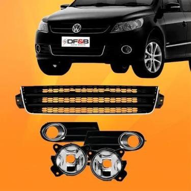 Imagem de Kit Farol Milha Gol Voyage Saveiro G5 2009 2010 2011 2012 13 - JCV