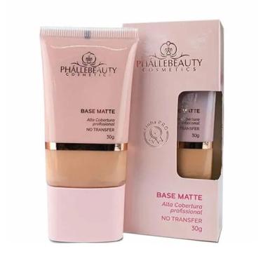 Imagem de Base Matte Alta Cobertura Cor 05 30ml - Phállebeauty - Phallebeauty
