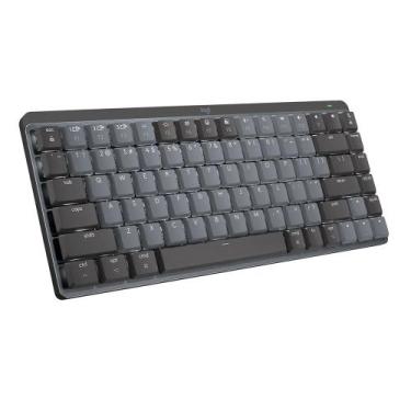 Imagem de Teclado Mecânico Sem Fio Logitech MX Mechanical Mini, Iluminação, Swit