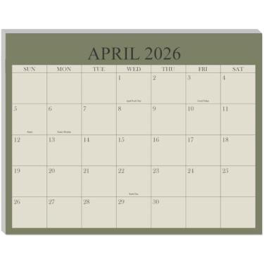 Imagem de Runtioval Calendário Magnético de Geladeira 2025 - 21,6 cm x 28 cm
