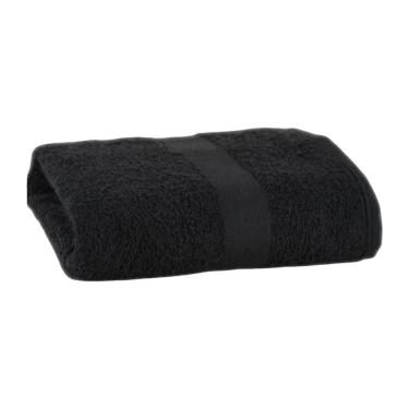 Imagem de Toalha de Rosto Avulsa Felpuda Linha Salao Profissional 44cmx75cm 100% Algodão 310g-m2 Preto Margex