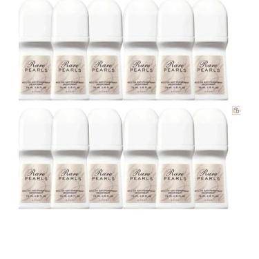 Imagem de Desodorante AVON Rare Pearls Roll-On 75 ml Pack com 12