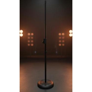Imagem de Pedestal de Microfone Reto com Base de Ferro Pesada - Congratulations 