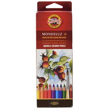 Imagem de KOH-I-NOOR Lápis de cor Mondeluz Fruit Aquarell (conjunto de 18)