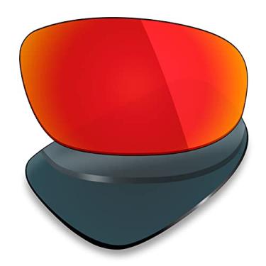 Imagem de Mryok Lentes de reposição polarizadas para Costa Del Mar Shipmaster – Vermelho fogo