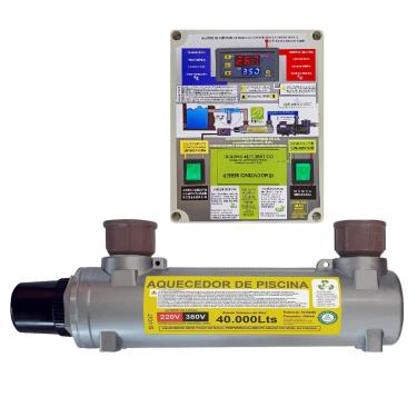 Imagem de AQUECEDOR DE PISCINA AUTOMÁTICO 30.000 LITROS