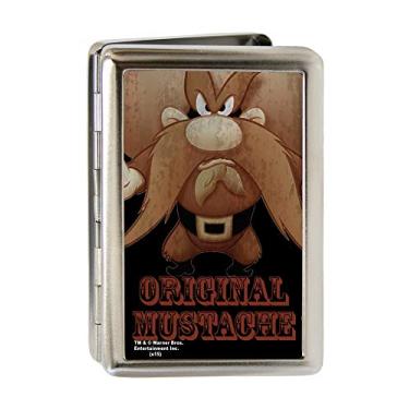 Imagem de Buckle-Down Porta-cartões de visita – Yosemite Sam ORIGINAL Mustachhe – Grande