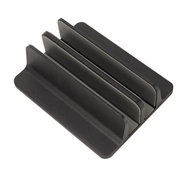 Imagem de Suporte Vertical para Laptop, Suporte Portátil de Alumínio para Laptop, Suporte para Computador, Suporte para Laptop Com Almofada Protetora de Silicone para Notebook, Tablets, Laptop