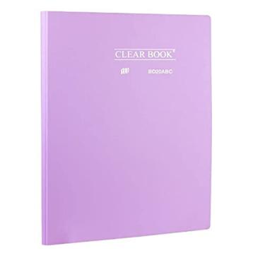 Imagem de Pasta Catálogo 20 folhas A4 ClearBook_ Tons Pastel