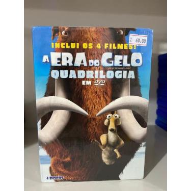 Box Blu-Ray - A Era Do Gelo - Quadrilogia 4 Filmes - Lacrado na