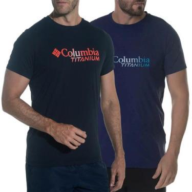 Imagem de Kit 2 Camisetas Columbia Neblina Titanium Masculina