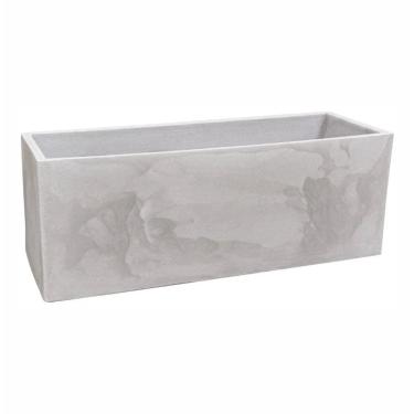 Imagem de Vaso Floreira Jardineira Flat Polietileno 77x29x29cm Japi