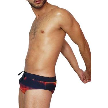 Imagem de Sunga Slim Estampada Sunset