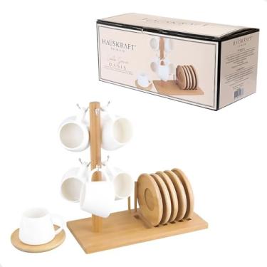 Imagem de Haüskraf - Xícara para café com pires e suporte 90ml 7 peças