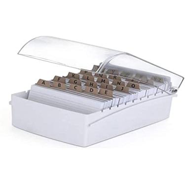 Imagem de Fichario de Mesa 5X8 Waleu, Branco